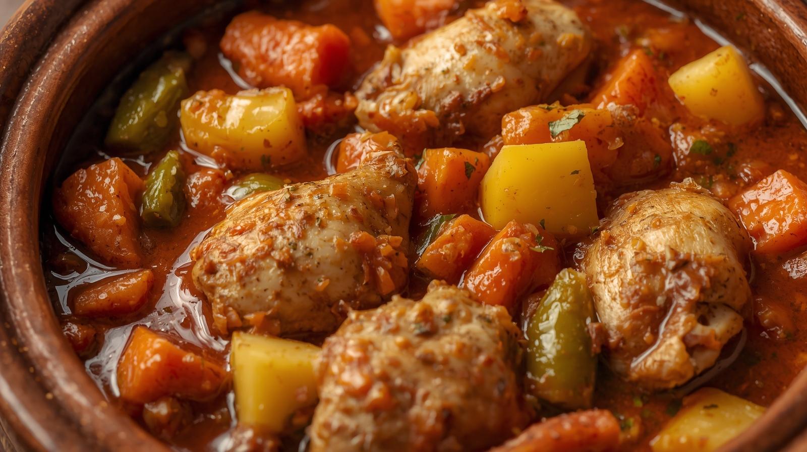 Spanish Chicken Afritada